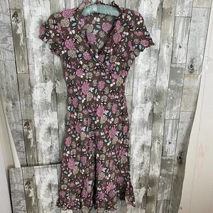Boden floral dress 10R